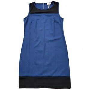 Laundry by Shelli Segal Colourblocked Sleeveless Shift Dress